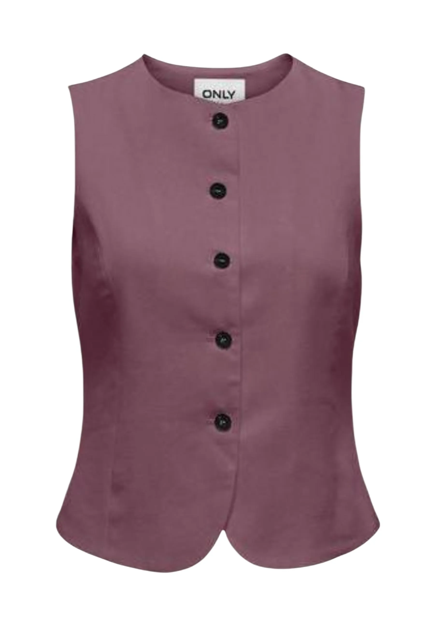 Only Damen Weste Bordeaux 512787