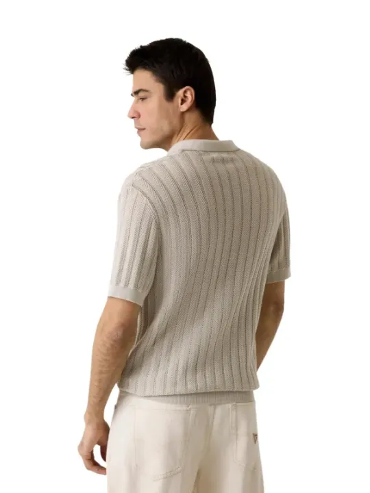 Guess Herren Polo Beige | online kaufen