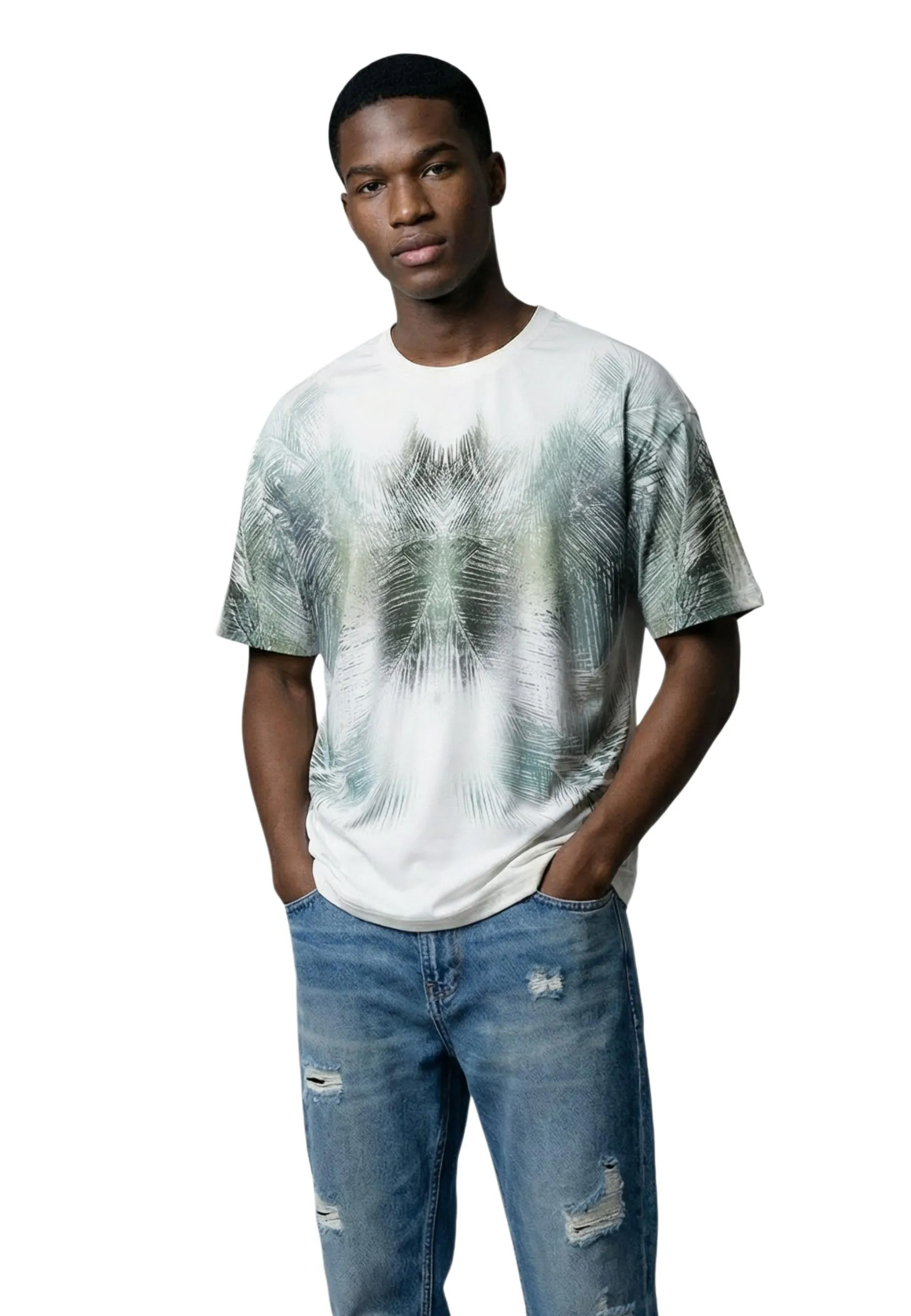 Herren T-Shirt Weiß 512772