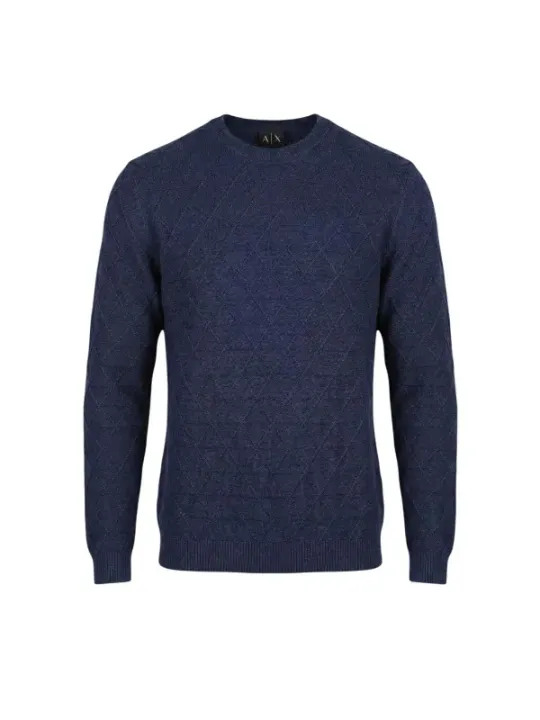 Armani Exchange Herren Pullover Blau | online kaufen