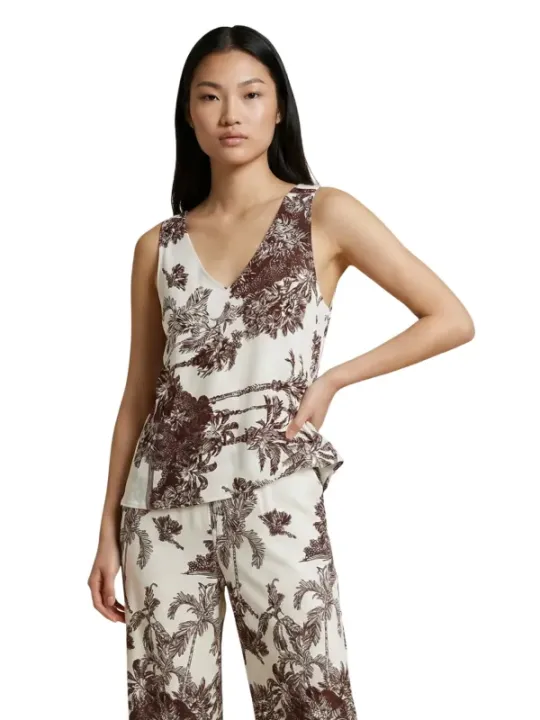 Artigli Damen Bluse Beige | online kaufen