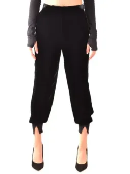 Twin-set Simona Barbieri Damen Hose Schwarz | online kaufen