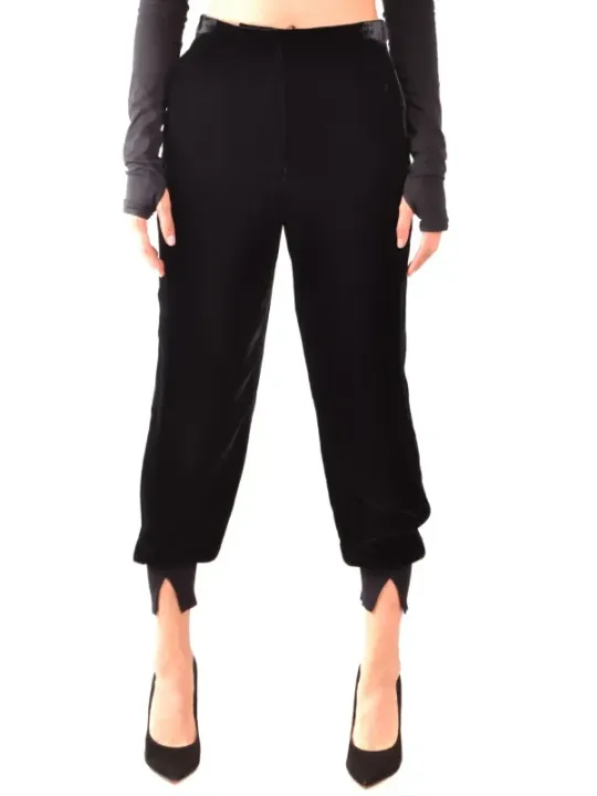 Twin-set Simona Barbieri Damen Hose Schwarz | online kaufen