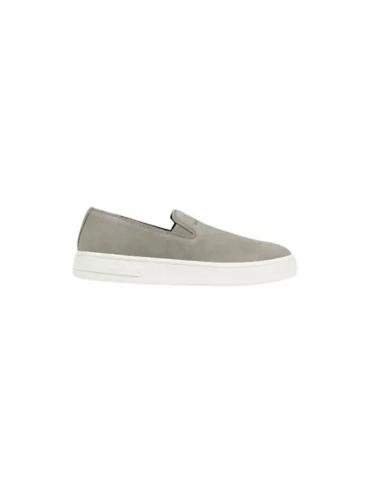 Armani Exchange Herren Mokassin Grün | online kaufen