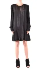 Twin-set Simona Barbieri Damen Kleid Schwarz | online kaufen