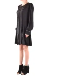 Twin-set Simona Barbieri Damen Kleid Schwarz | online kaufen