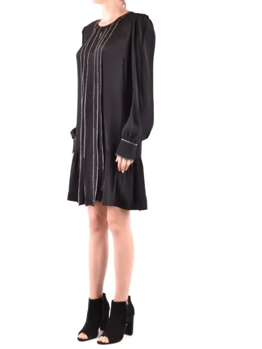 Twin-set Simona Barbieri Damen Kleid Schwarz | online kaufen