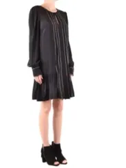 Twin-set Simona Barbieri Damen Kleid Schwarz | online kaufen