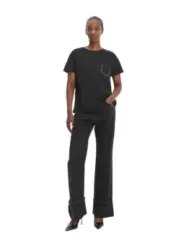 Liu Jo Damen T-Shirt Schwarz | online kaufen