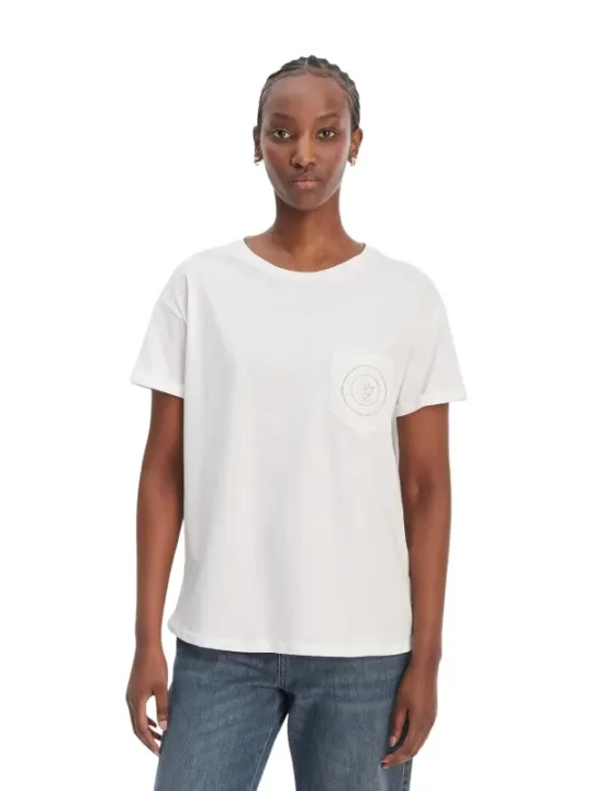 Liu Jo Damen T-Shirt Weiß | online kaufen