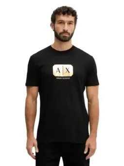 Armani Exchange Herren T-Shirt Schwarz mieten | Flex-Fashion