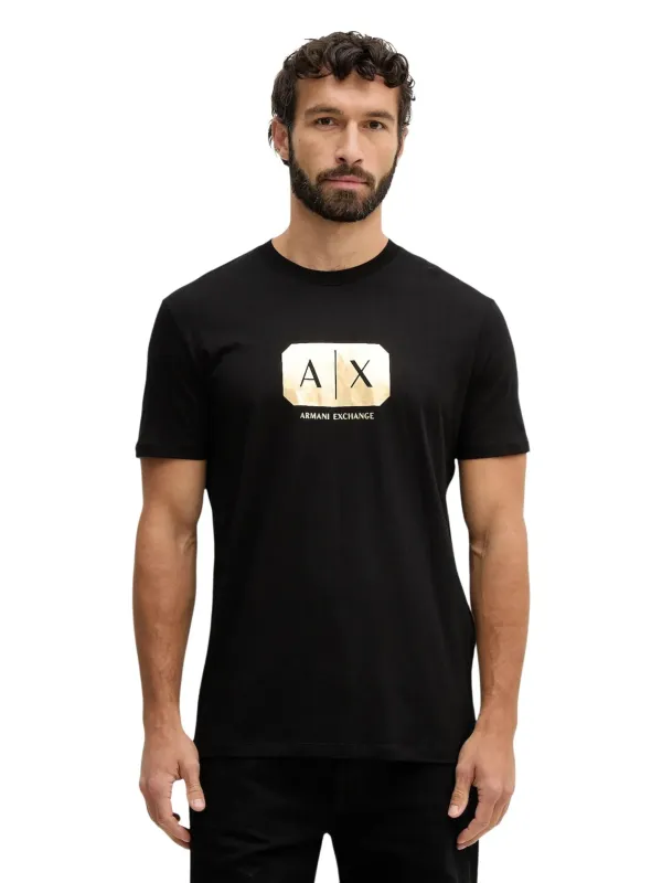 Armani Exchange Herren T-Shirt Schwarz | online kaufen