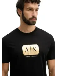 Armani Exchange Herren T-Shirt Schwarz | online kaufen