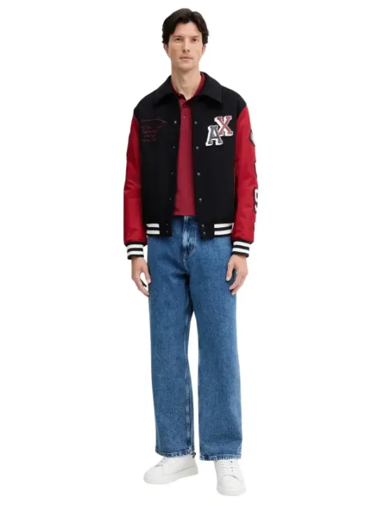 Armani Exchange Herren Polo Bordeaux | online kaufen