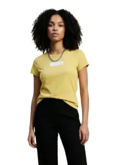 Armani Exchange Damen T-Shirt Gelb | online kaufen