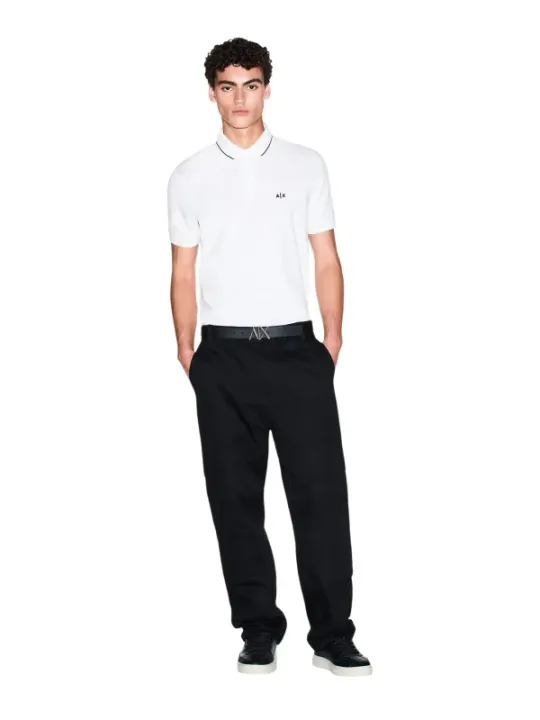 Armani Exchange Herren Polo Weiß | online kaufen