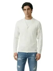 Gianni Lupo Herren Cardigan Weiß | online kaufen