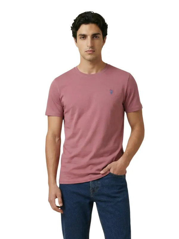 U.s. Polo Assn. Herren T-Shirt Rosa | online kaufen