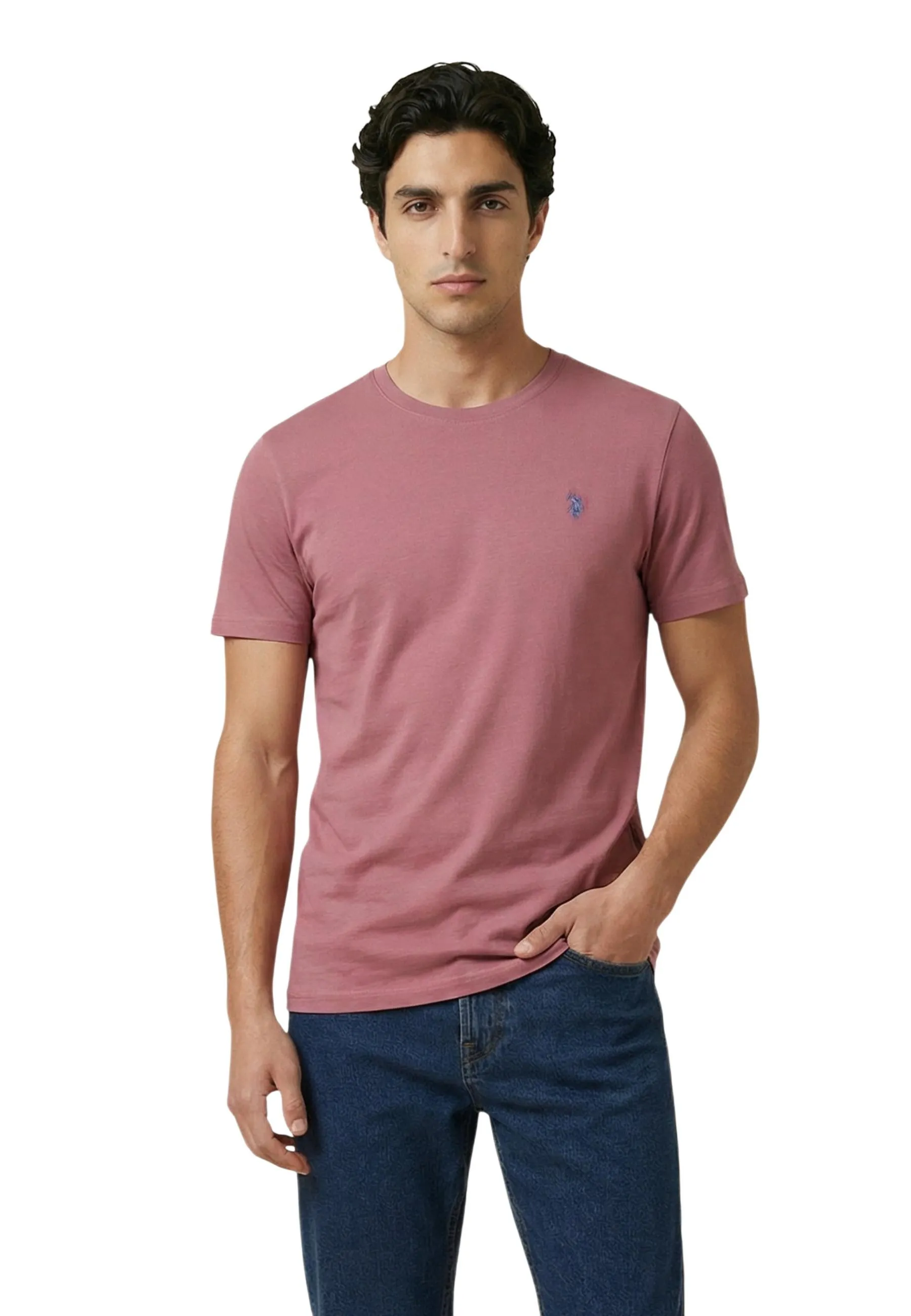 Herren T-Shirt Rosa 511698