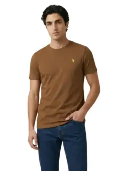 U.s. Polo Assn. Herren T-Shirt Braun mieten - Flex-Fashion