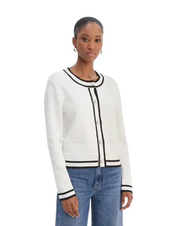 Morgan De Toi Damen Cardigan Weiß | online kaufen