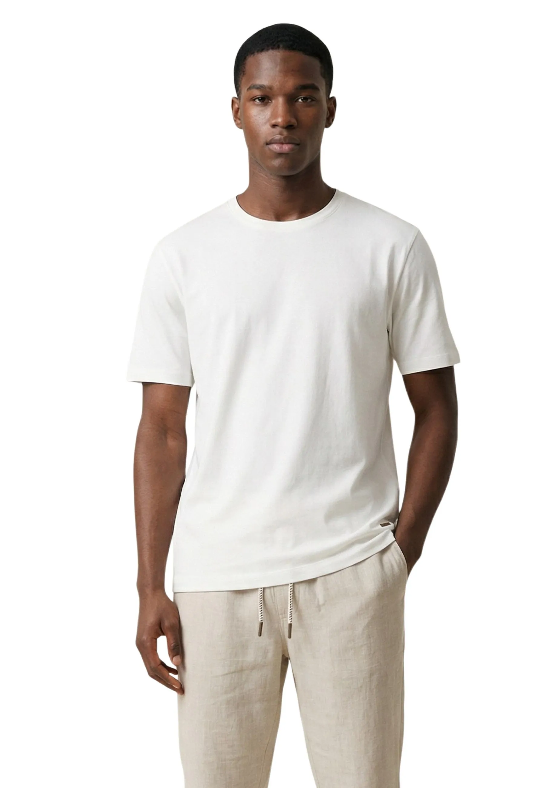 Herren T-Shirt Weiß 511714