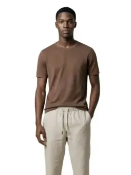 Gianni Lupo Herren T-Shirt Braun mieten | Flex-Fashion Verleih