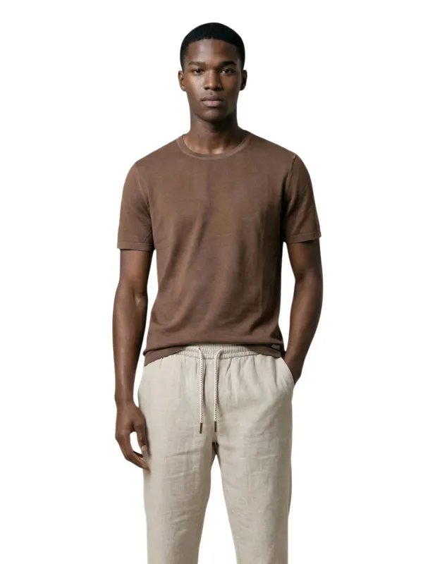 Gianni Lupo Herren T-Shirt Braun | online kaufen