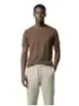 Gianni Lupo Herren T-Shirt Braun | online kaufen