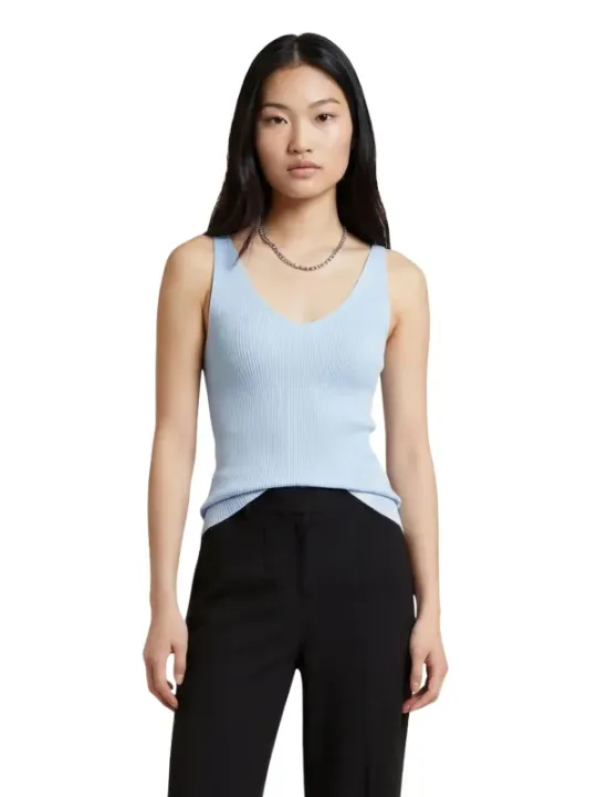 Jacqueline De Yong Damen Tank-Tops Azurblau | online kaufen