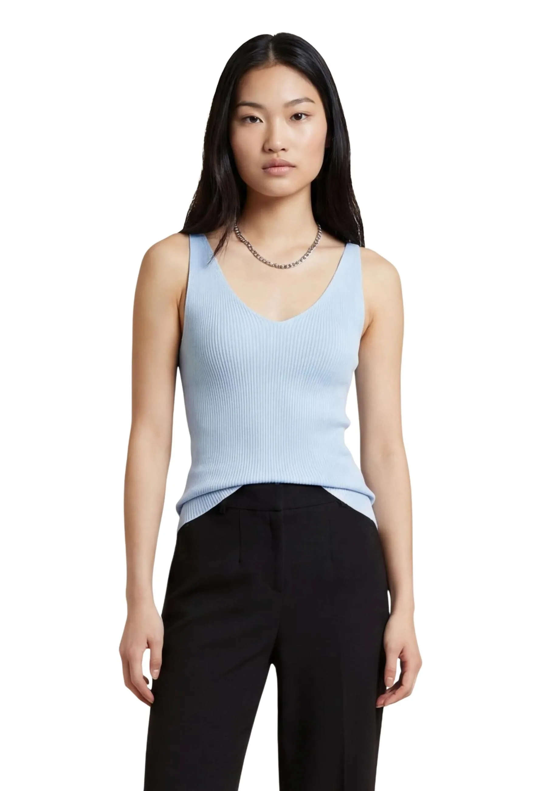 Damen Tank-Tops Azurblau 511319