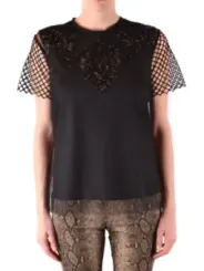 Twin-set Simona Barbieri Damen Bluse Schwarz | online kaufen