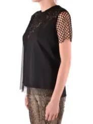 Twin-set Simona Barbieri Damen Bluse Schwarz | online kaufen