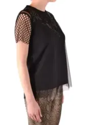 Twin-set Simona Barbieri Damen Bluse Schwarz | online kaufen