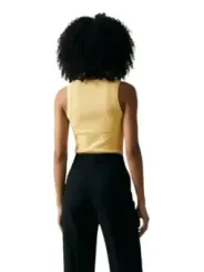 Jacqueline De Yong Damen Tank-Tops Gelb | online kaufen