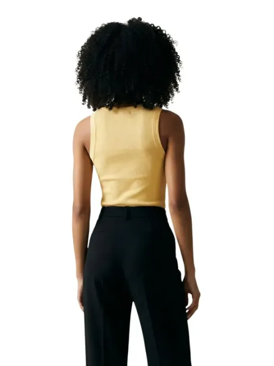 Jacqueline De Yong Damen Tank-Tops Gelb | online kaufen