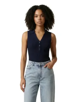 Miete stilvolle Damen Tanktops von Jacqueline De Yong - Blau