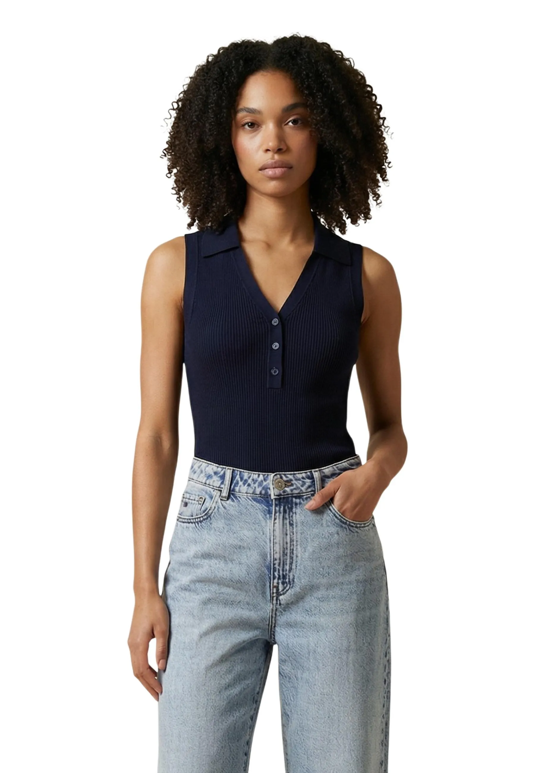 Damen Tank-Tops Blau 511492
