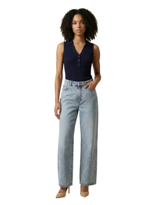 Jacqueline De Yong Damen Tank-Tops Blau | online kaufen