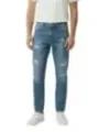Gianni Lupo Herren Jeans Azurblau | online kaufen