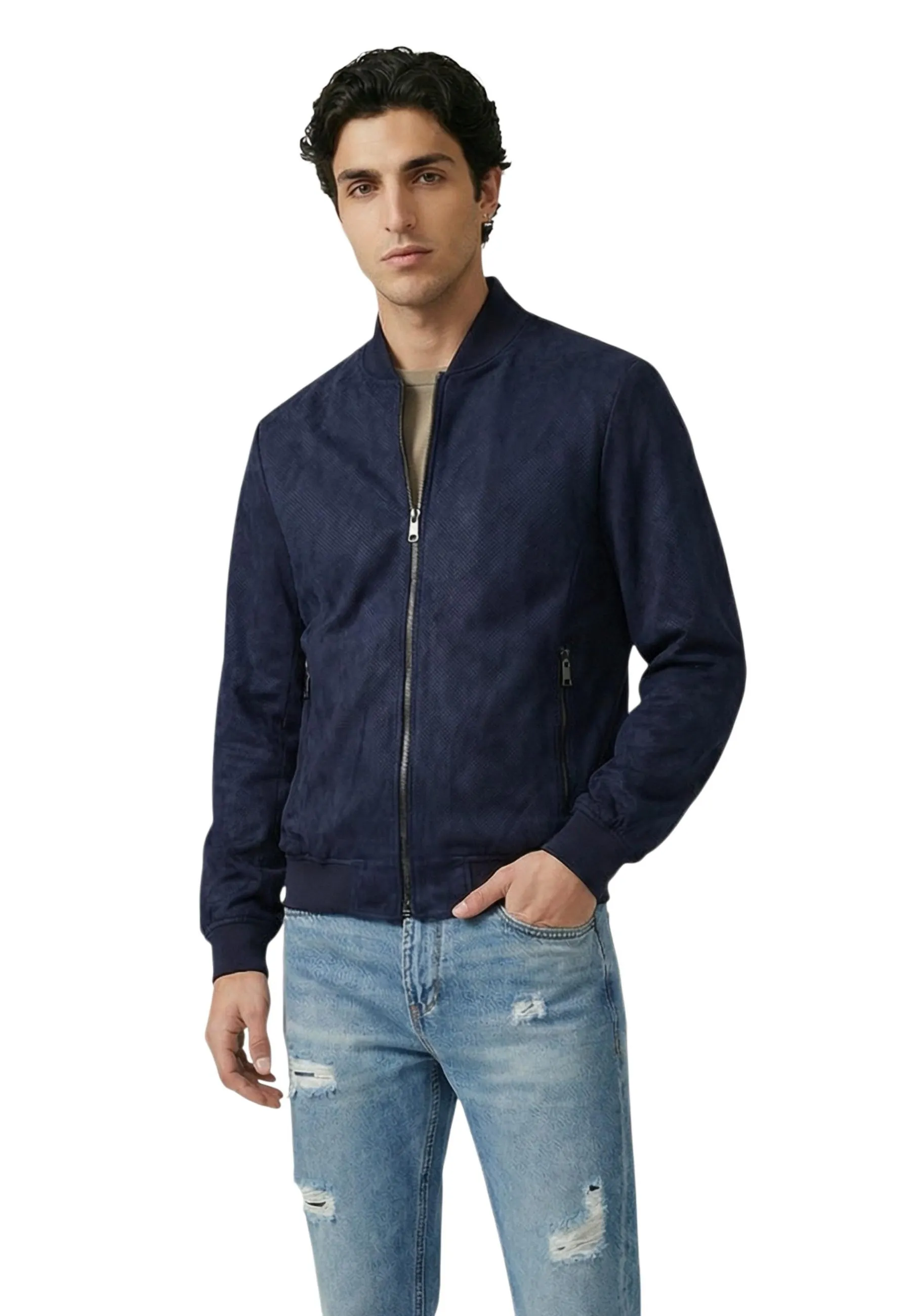 Yos Herren Jacke Blau 511760