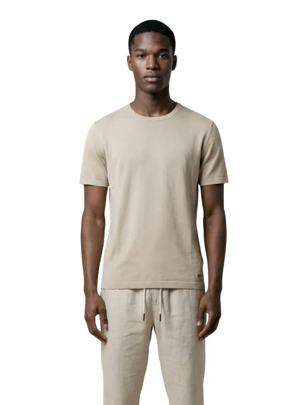 Gianni Lupo Herren T-Shirt Beige | online kaufen