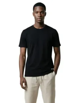 Mieten Sie Gianni Lupo Herren T-Shirt Schwarz für Frühling/Sommer