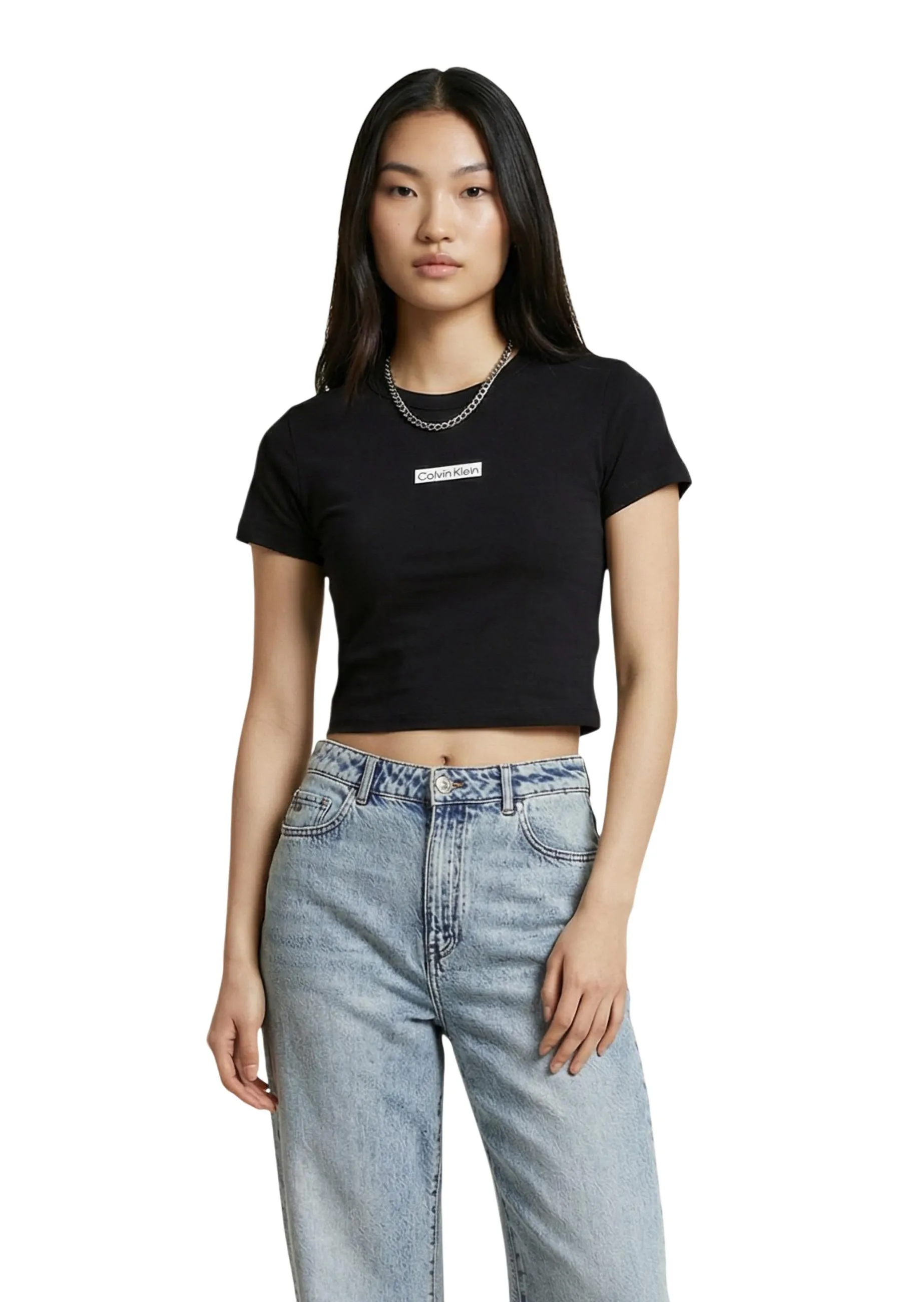 Damen T-Shirt Schwarz 511494