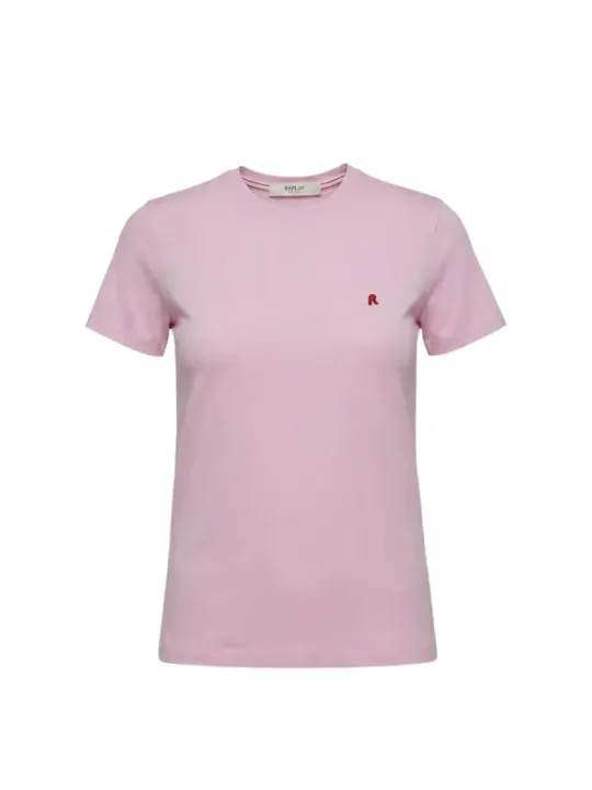 Replay Damen T-Shirt Rosa | online kaufen