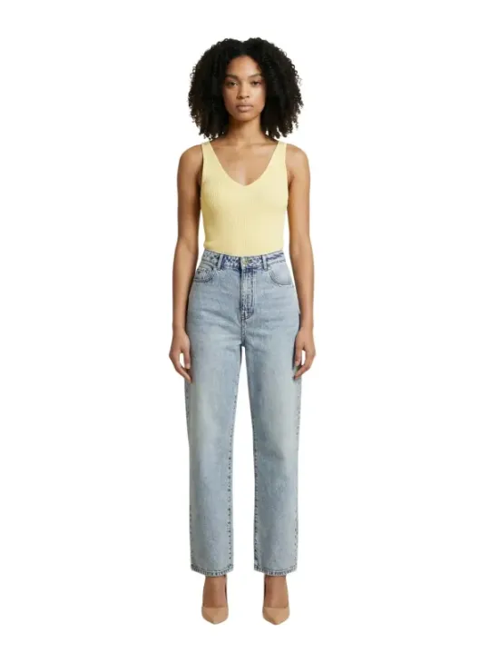 Jacqueline De Yong Damen Tank-Tops Gelb | online kaufen