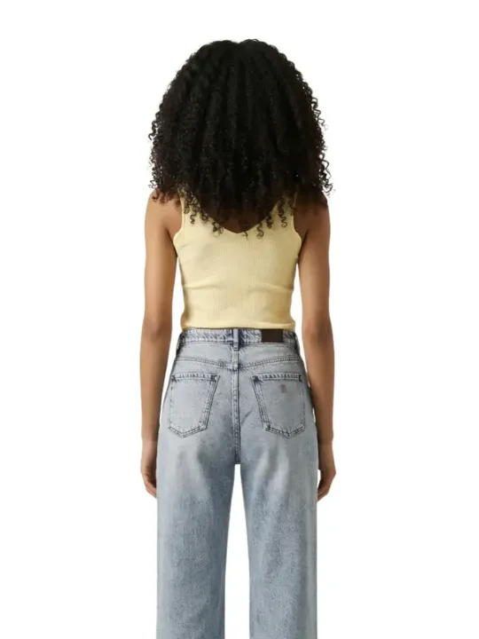 Jacqueline De Yong Damen Tank-Tops Gelb | online kaufen