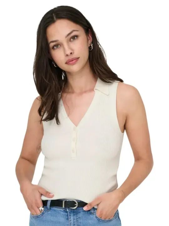 Jacqueline De Yong Damen Tank-Tops Beige | online kaufen