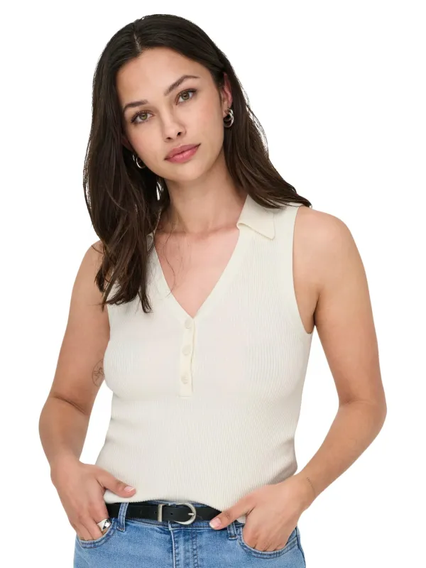 Jacqueline De Yong Damen Tank-Tops Beige | online kaufen