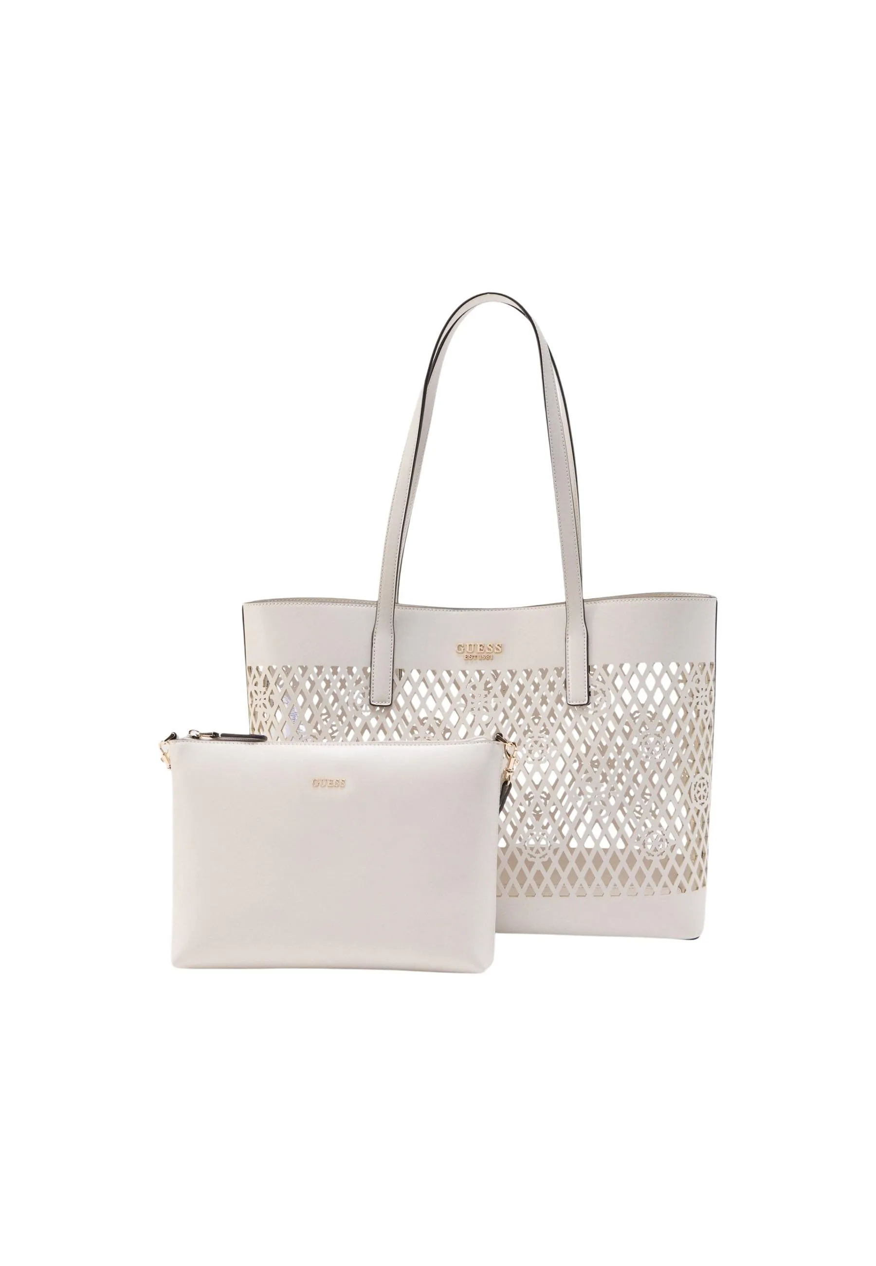 Guess Damen Tasche Weiß 510870